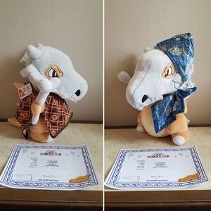 Build A Bear Pokemon Cubone (Sound, Poncho, Blanket & Hat)